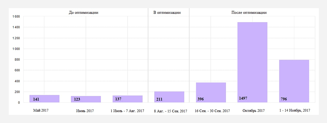 кейс про SEO-оптимізацію сайту з продажу товарів - фото 5