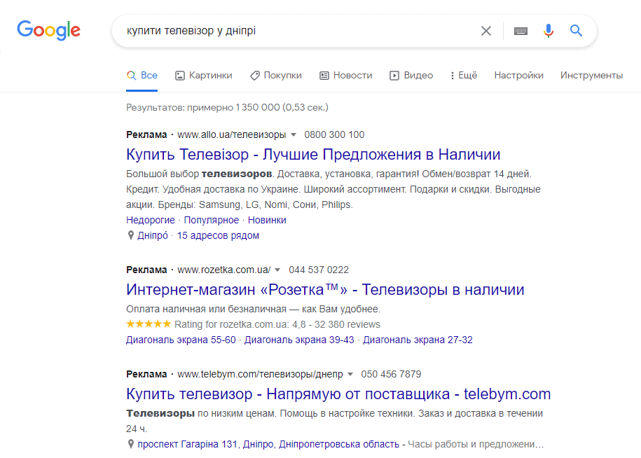 застосування пошукової та контекстно-медійної реклами для бізнесу фото - 1